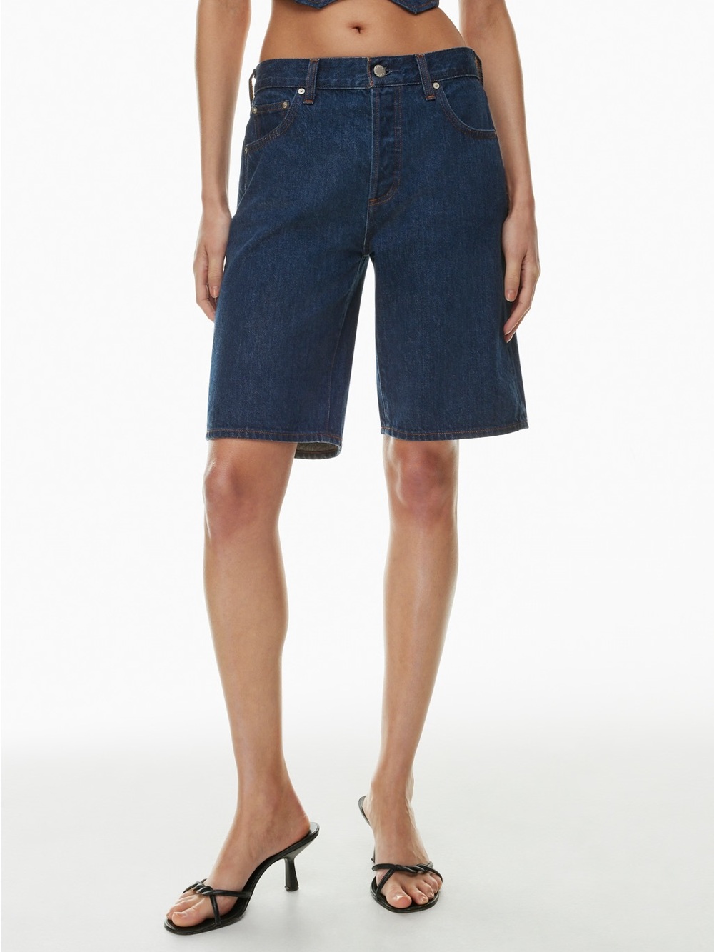 Denim Forum The 90s Cindy Bermuda Short
